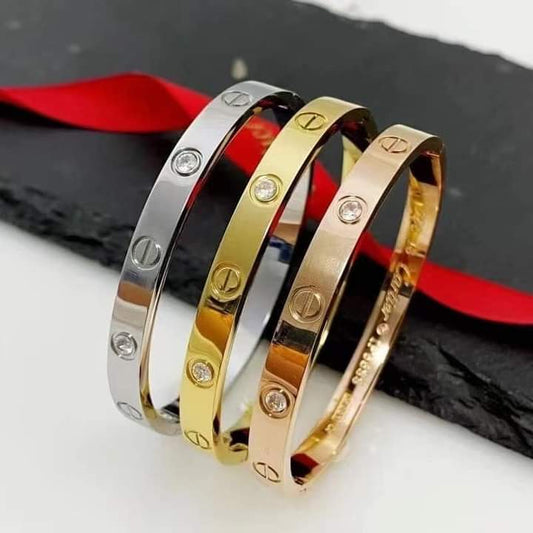 Titanium Luxury Design Cross Bracelets With Screwdriver Lovers Bangle For Women