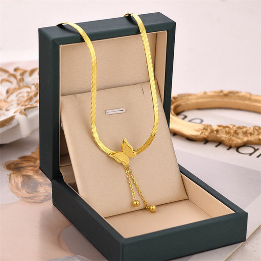 Vintage Butterfly Necklace