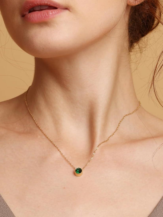 Aura Stone Necklace – Jade